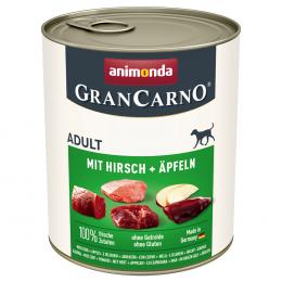 Kombi-Paket animonda GranCarno Original Adult 36 x 800 g  - 12 x Rind & Lamm + 12 x Rind & Huhn + 12 x Rind
