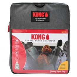 KONG Autoschutzdecke, grau - L 32,5 x B 29,5 x H 9 cm