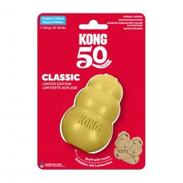 KONG Classic Gold - Größe M: ca. Ø 5,5 x H 9 cm