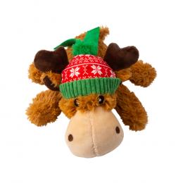 KONG Holiday Cozie Rentier - Größe M: L 15 x B 10 x H 5 cm