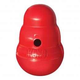 KONG Hundespielzeug Wobbler rot