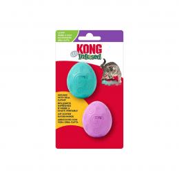 KONG Katzenspielzeug Infused Catnip Egg 2er Set
