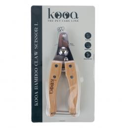 kooa Bambus-Krallenschere L - L 15,4 x B 5,4 x H 1,4 cm