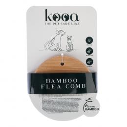 kooa Flohkamm aus Bambus - L 10 x B 6,7 x H 1 cm