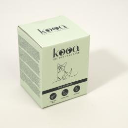 kooa Sanfter Pfotenreiniger, grün - ca. L 9,5 x B 14 x H 15 cm
