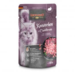 Leonardo Finest Selection Kaninchen und Cranberries 32x85g