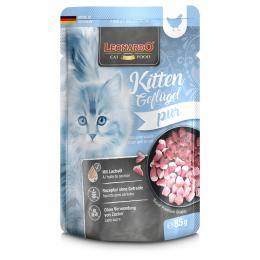 Leonardo Katzenfutter Finest Selection Pouch 16 x 85 g - Kitten (Geflügel)