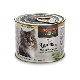 Leonardo Lamm mit Geflügel und Kürbis 6x200g