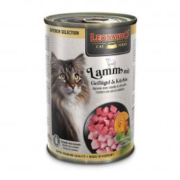 Leonardo Lamm mit Geflügel und Kürbis 6x400g