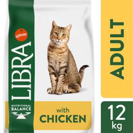 Libra Cat Adult Huhn - Sparpaket: 2 x 12 kg