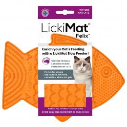 LickiMat Felix Leckmatte Orange
