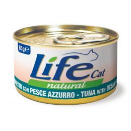 Life Cat Natural Adult 6 x 85 g - Thunfisch mit Meeresfisch