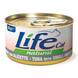 LifeCat Adult Thunfisch und kleine Anchovies - 12 x 85 g