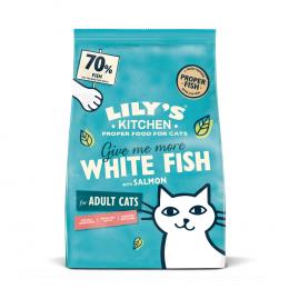 Lily's Kitchen Adult Cat Weißfisch & Lachs - Sparpaket: 2 x 2 kg
