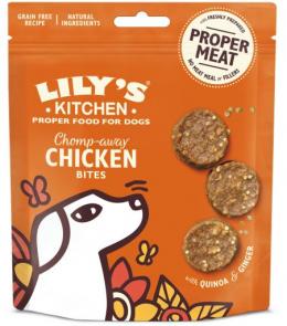 Lily's Kitchen Chomp-Away Chicken Bites Für Hunde 70 Gr