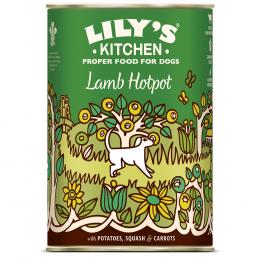 Lily's Kitchen Dinner für Hunde 6 x 400 g - Lamm mit Kartoffeln, Kürbis & Karotten