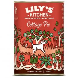 Lily's Kitchen Dinner für Hunde 6 x 400 g - Rind mit Kartoffeln & Karotten