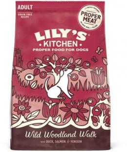 Lily's Kitchen Ente, Lachs & Wild Trockenfutter 12 Kg