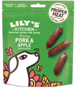 Lily's Kitchen Knackige Schweinefleisch-Apfel-Würstchen Für Hunde 70