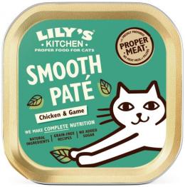 Lily's Kitchen Smooth Paté Huhn & Wild Für Katzen 85 Gr