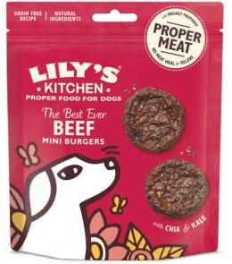 Lily's Kitchen The Best Ever Beef Mini Burgers Für Hunde 70 Gr