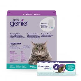 Litter Genie Katzenstreu Premium Sensitive - 11 kg + EasyRoll Nachfüllkassette