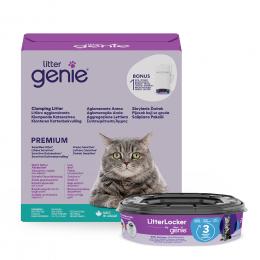 Litter Genie Katzenstreu Premium Sensitive - 11 kg + LitterLocker Nachfüllkassette