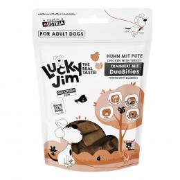 Lucky Jim DuoBities - Sparpaket: Huhn mit Pute (3 x 70 g)