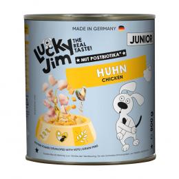 Angebot für Lucky Jim Junior 6 x 800 g - Huhn - Kategorie Hundefutter & Zubehör / Hundefutter nass / Lucky Jim / -.  Lieferzeit: 1-2 Tage -  jetzt kaufen.