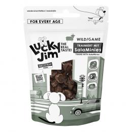 Angebot für Lucky Jim Salamini - 70 g Wild - Kategorie Hundefutter & Zubehör / Hundesnacks / Lucky Jim / -.  Lieferzeit: 1-2 Tage -  jetzt kaufen.