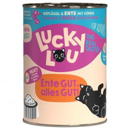 Lucky Lou Adult 24 x 400 g - Geflügel & Ente