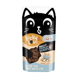 Lucky Lou Krunchy Krisps - Sparpaket: Milch (6 x 60 g)