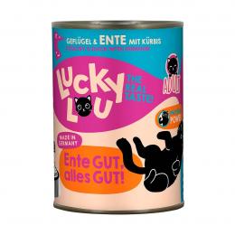 Lucky Lou Lifestage Adult Geflügel und Ente 24x400g
