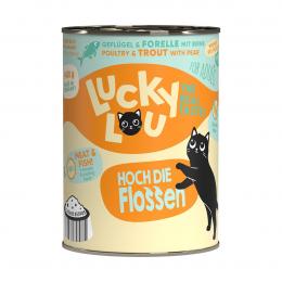 Lucky Lou Lifestage Adult Geflügel und Forelle 24x400g