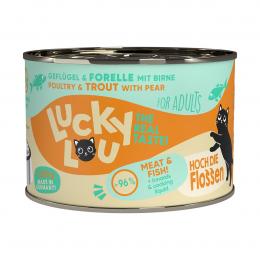 Lucky Lou Lifestage Adult Geflügel und Forelle 6x200g