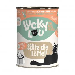 Lucky Lou Lifestage Adult Geflügel und Kaninchen 24x400g