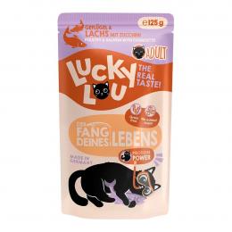 Lucky Lou Lifestage Adult Geflügel und Lachs 16x125g