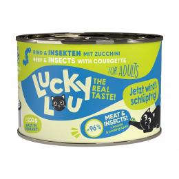 Lucky Lou Lifestage Adult Rind und Insekten 6x200g
