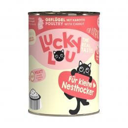 Lucky Lou Lifestage Kitten Geflügel 24x400g