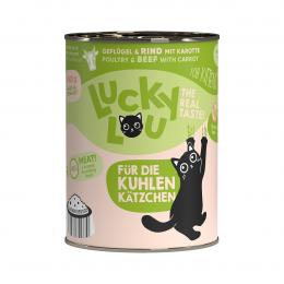 Lucky Lou Lifestage Kitten Geflügel & Rind 24x400g