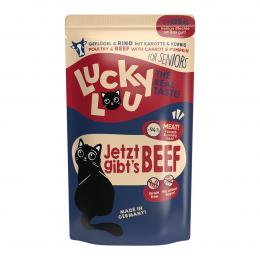 Lucky Lou Lifestage Senior Geflügel und Rind 16x125g