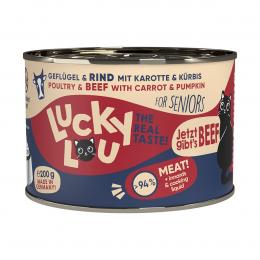 Lucky Lou Lifestage Senior Geflügel und Rind 6x200g