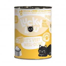 Lucky Lou Lifestage Sterilized Geflügel und Rind 24x400g