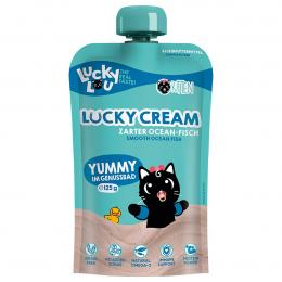 Lucky Lou LUCKY CREAM Kitten Oceanfish 10x125 g
