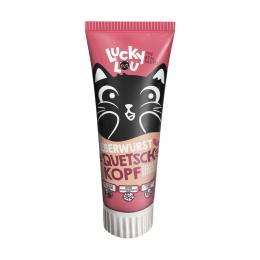 Lucky Lou Quetschkopf Leberwurst - Sparpaket: 2 x 75 g