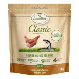 Lukullus Classic Huhn & Lachs  - Sparpaket: 5 x 1 kg neue Rezeptur