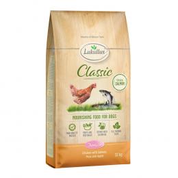 Lukullus Classic Junior Huhn & Lachs  - 12 kg neue Rezeptur