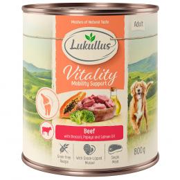 Lukullus Vitality Gelenke: Rind (getreidefrei) - 6 x 800 g