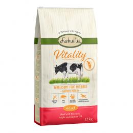 Lukullus Vitality Unterstützung der Beweglichkeit: Rind (getreidefrei) - Sparpaket: 2 x 12 kg