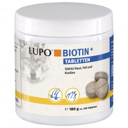 LUPO Biotin+ - Sparpaket: 2 x 180 g (ca. 400 Tabletten)